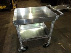 Aluminum Bit Cart C/W Top And Intermediate Tray