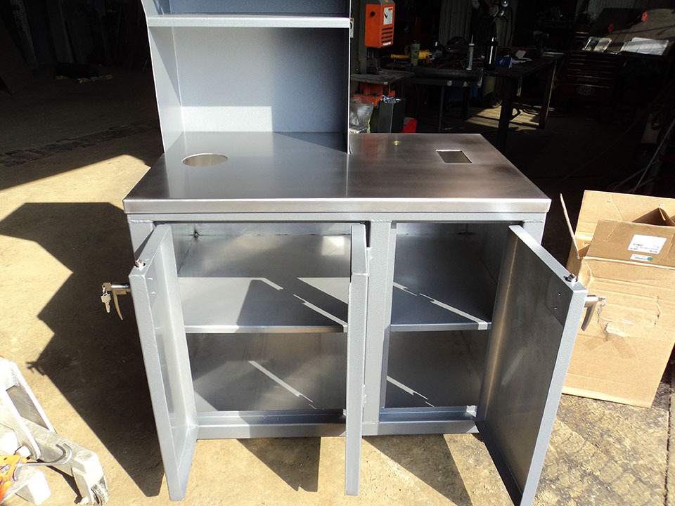 Stainless Aluminum Coffee Station – photo 3