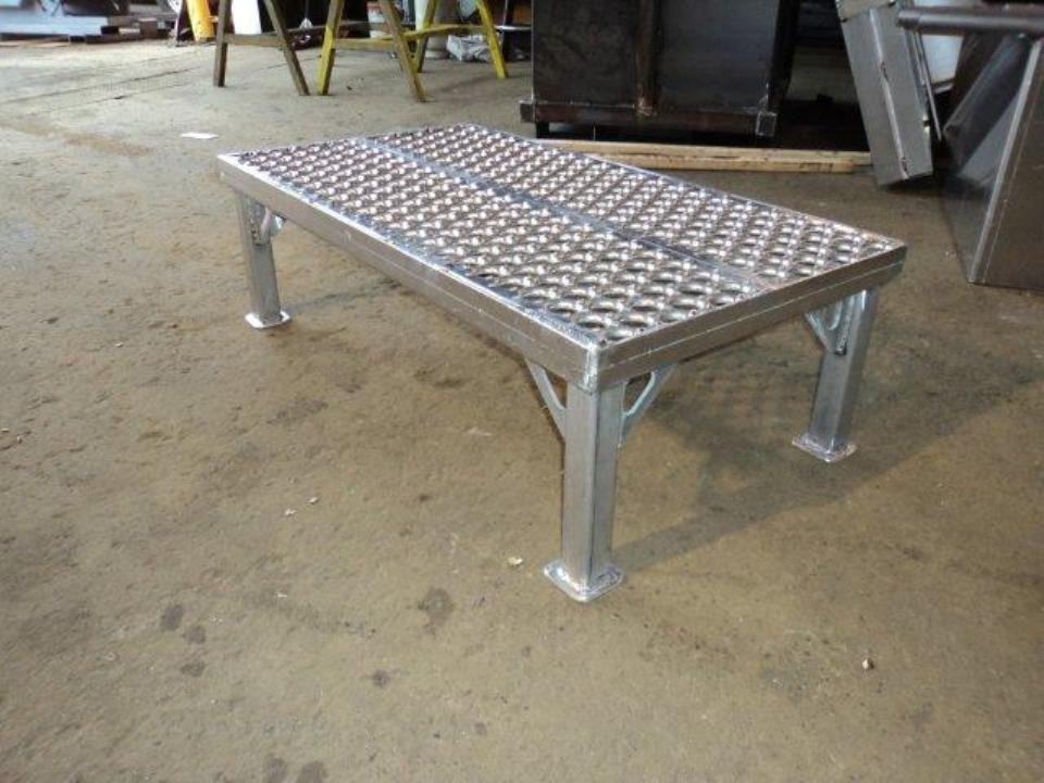 Small Aluminum Platform