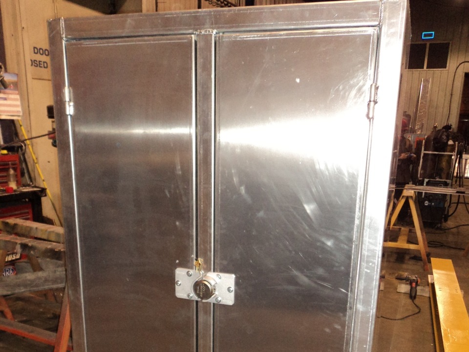 2-Door Aluminum Cabinet