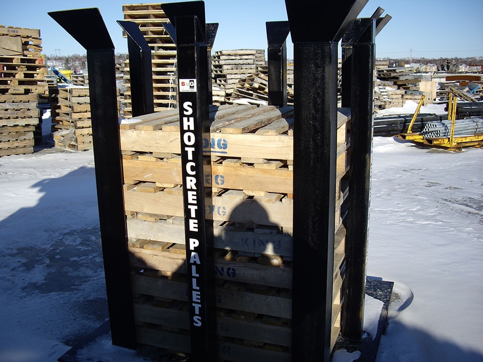Shotcrete Pallet Stacker – photo 3