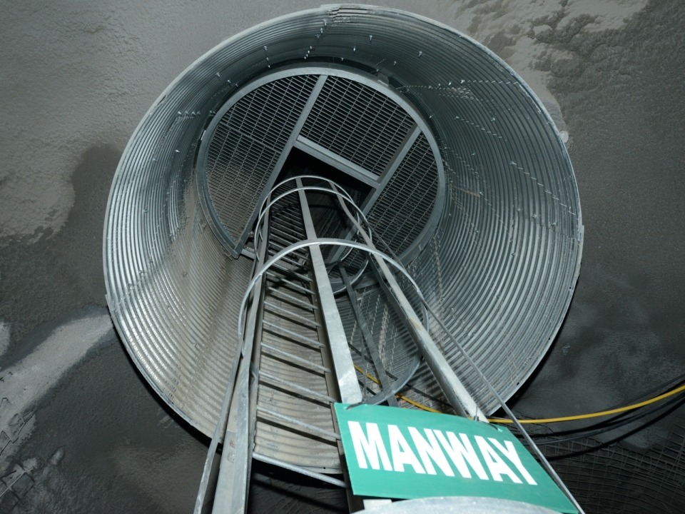 8-foot Inclined Manway